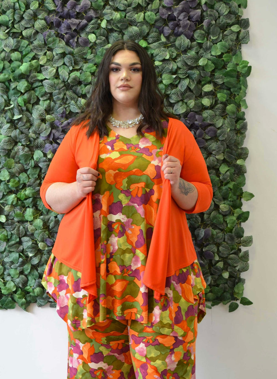 Tunique / Caftan Femme S&R - Orange - Taille XL/XXL - Neuf Sans étiquette
