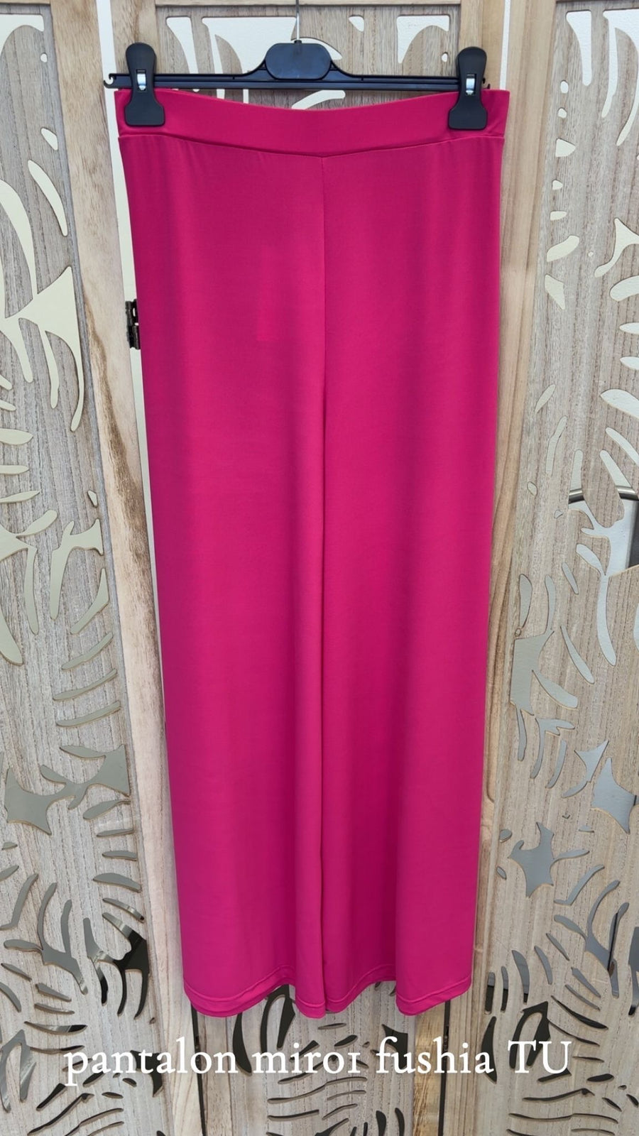 Pantalon grande taille fluide uni pitch MIR01 Nouveautés FUCHSIA ET KAKI CLAIRE !